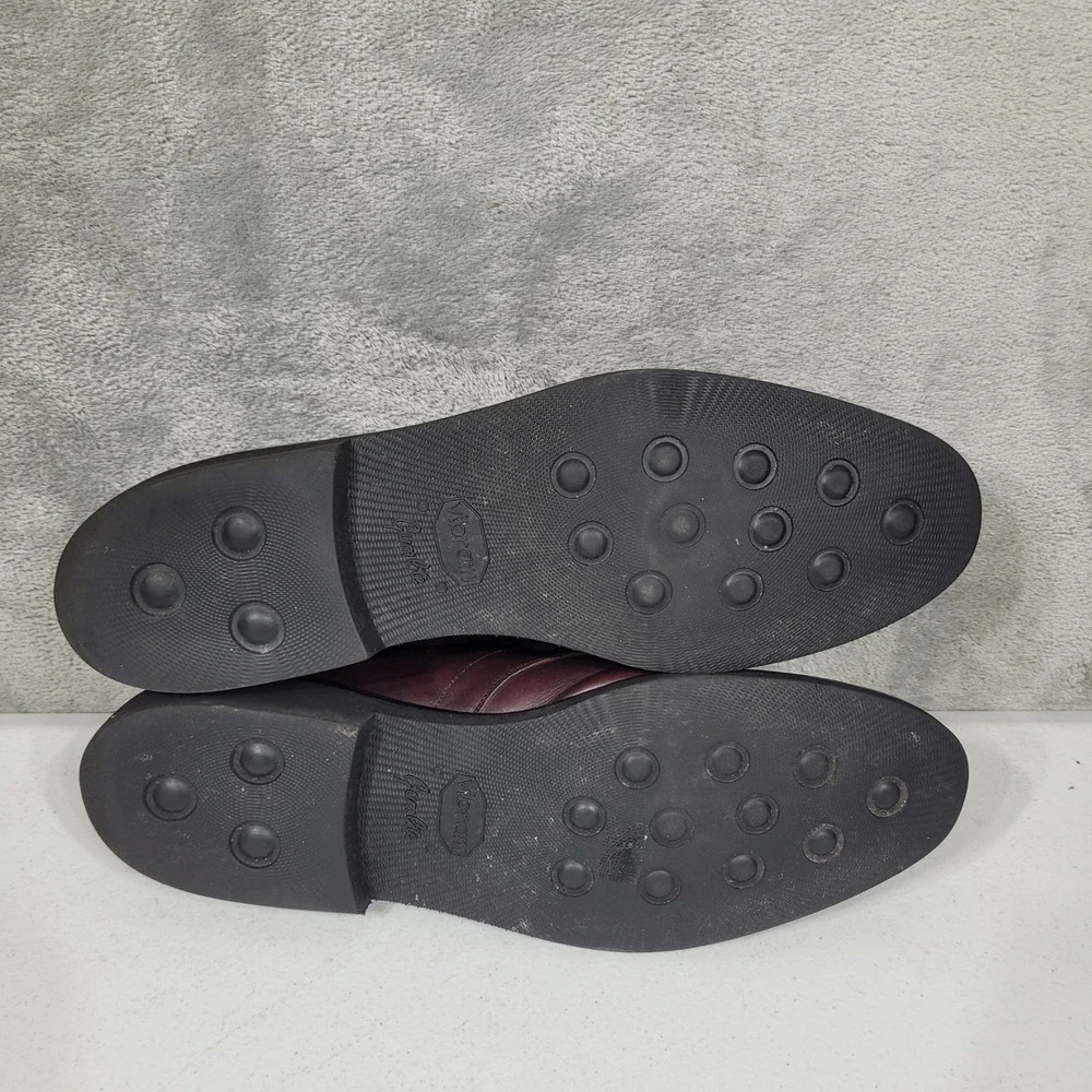 E.T. Wright Oxford Shoes Mens 14 AA Leather Vibram Gumlite 60078A